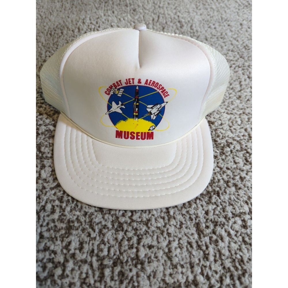Vintage Aerospace Trucker Hat‎ Mesh Snapback